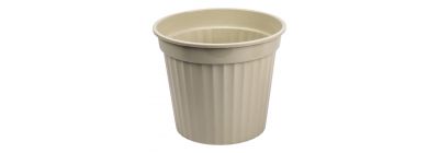 Maceta plástica blanca 5.5l