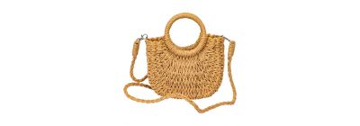 Bolso casual relieve marrón