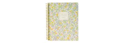 Planificador semanal floral