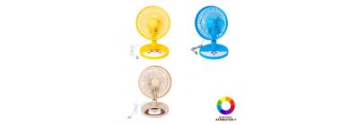 Ventilador escritorio con relieve