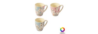 Jarra cerámica estampada