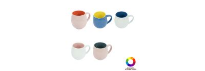 Jarra porcelana 500ml bicolor