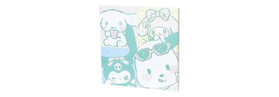 Pintura de pulpa 20x20cm