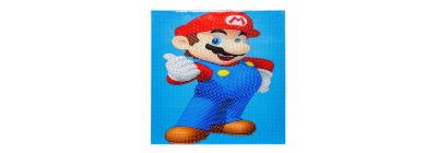Pintura diamante Mario Bros