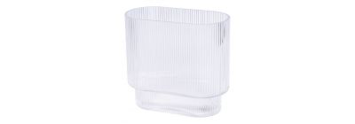 Florero vidrio transparente