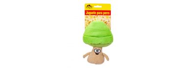 Peluche mascota árbol verde beige