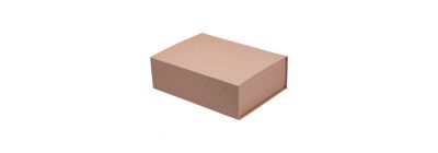Caja plegable diseño rombos rosado