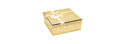 Set caja regalo dorado pequeño