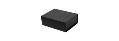 Caja plegable negro