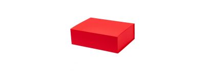 Caja grande roja