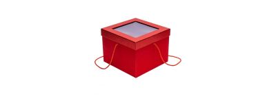 Caja regalo rojo grande