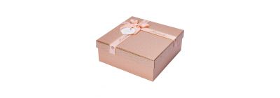 Caja oro rosa pequeña