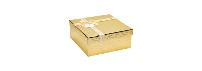 Set regalo dorado medio