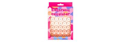 Calculadora multicolor compacta funcional