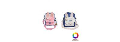 Bolso orejas conejo estampado