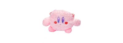 Bolso afelpado Kirby rosado