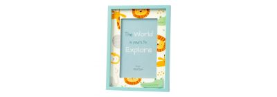 Portarretrato madera diseño selva