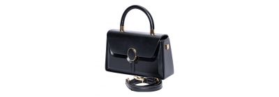 Bolso casual relieve negro