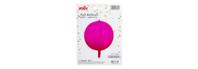 Globo redondo fucsia 22 pulgadas