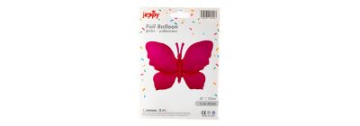 Globo mariposa fucsia 102cm