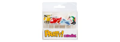 Velas medios transporte surtido