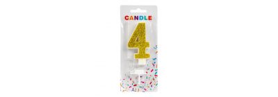 Candela escarchada número 4