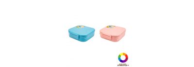 Taza plástica con compartimientos