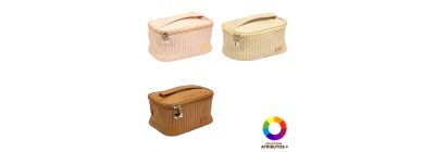 Cosmetiquera Love Peace práctica