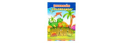 Libro colorear dinosaurios