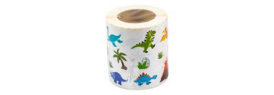 Cinta adhesiva diseño dinosaurio