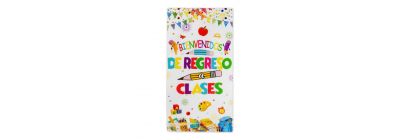 Fondo tela regreso a clases