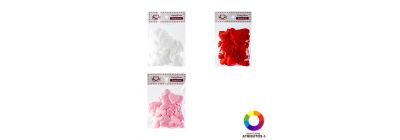 Confeti figura corazón