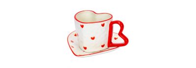 Set jarra y plato porcelana