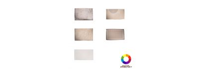 Alfombra estampada beige 80x120