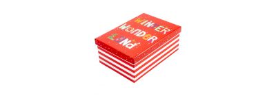 Caja navideña Winter Wonder Land