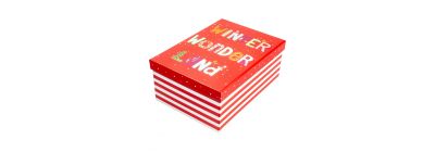 Caja navideña Winter Wonderland