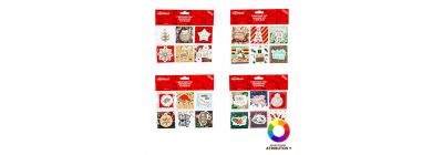 Colillas navideñas con figura 3D