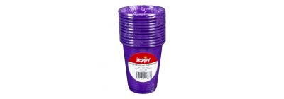 Vaso plástico morado 7oz