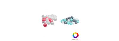 Set de bolas plásticas surtidas
