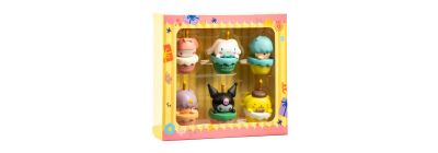 Figuras Sanrio estilo cupcake
