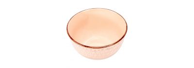 Bowl porcelana estampado rosado