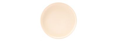 Plato porcelana beige 8 pulgadas