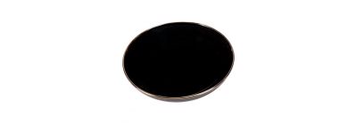 Bowl porcelana negro 8 pulg