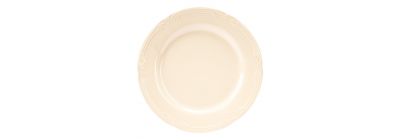 Plato porcelana beige 105 pulg