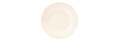 Plato porcelana blanco 8 pulg