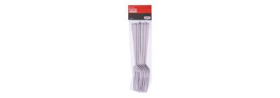 Tenedores acero inoxidable, 6 pcs