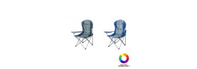 Silla plegable bicolor