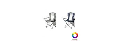 Silla plegable bicolor