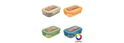 Taza plástica con accesorios