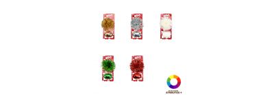 Pompón plástico decorativo